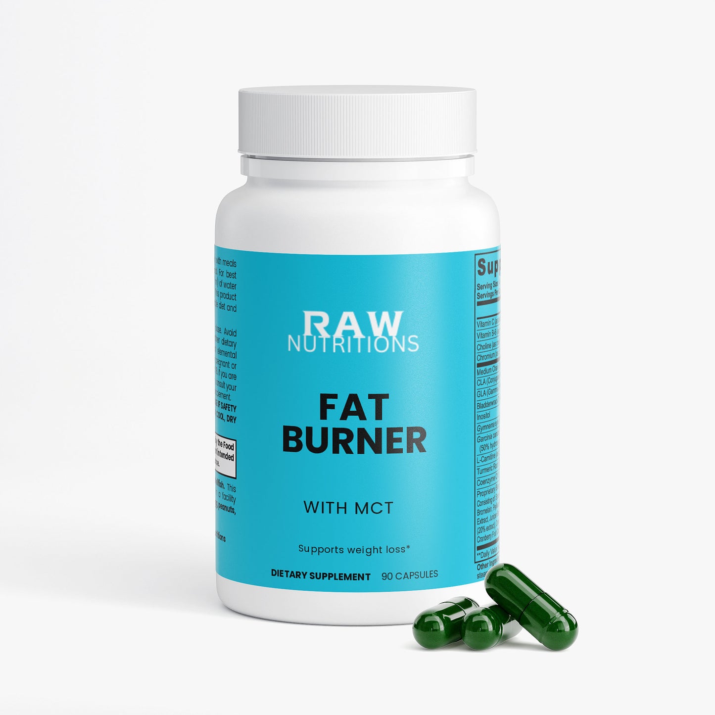 Raw Fat Burner with MCT